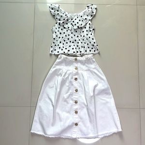 Zara girl set size 7